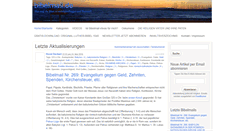 Desktop Screenshot of bibelmail.de