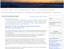 Tablet Screenshot of bibelmail.de